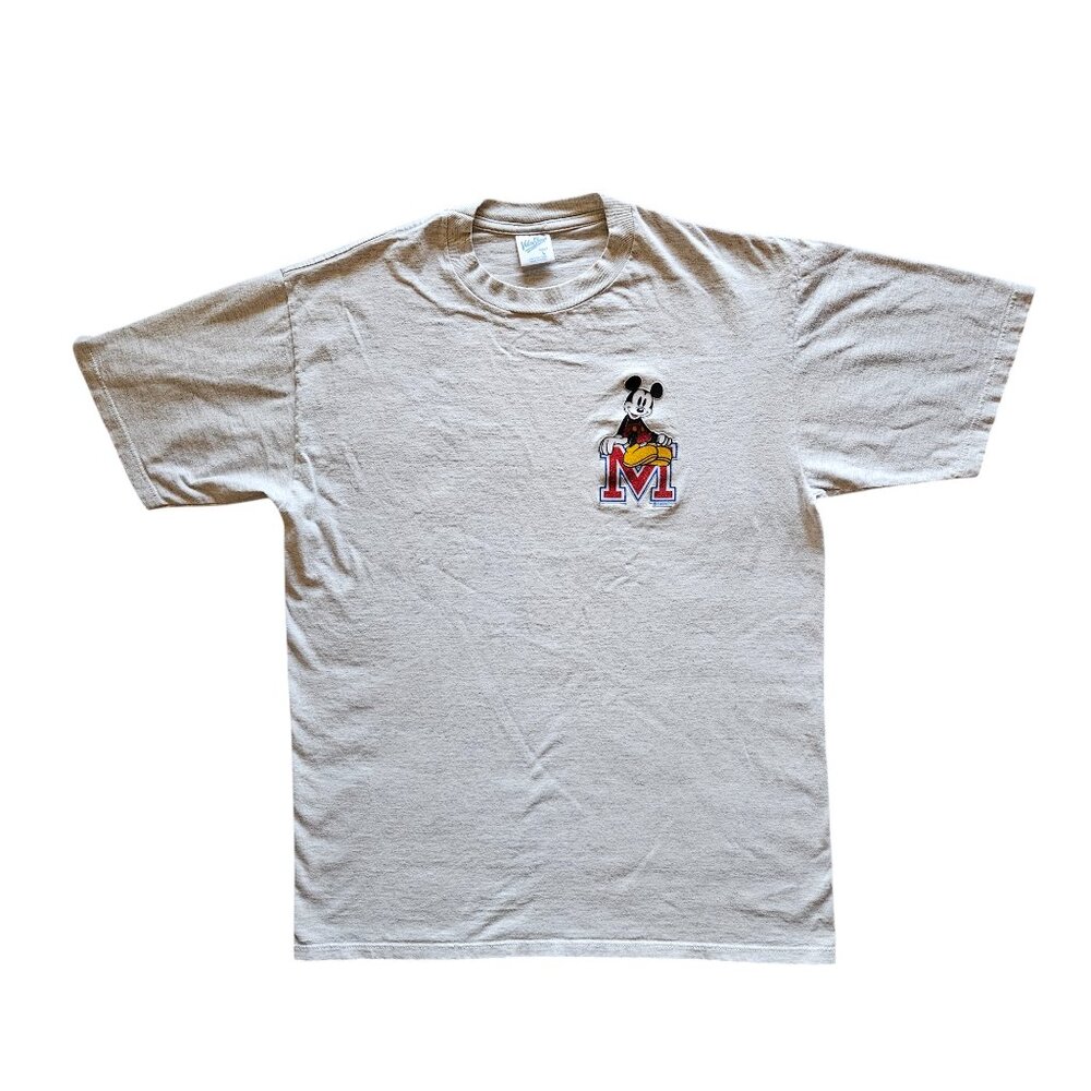 Vintage 90s Mickey Mouse Velva Sheen T-Shirt - Adult Large